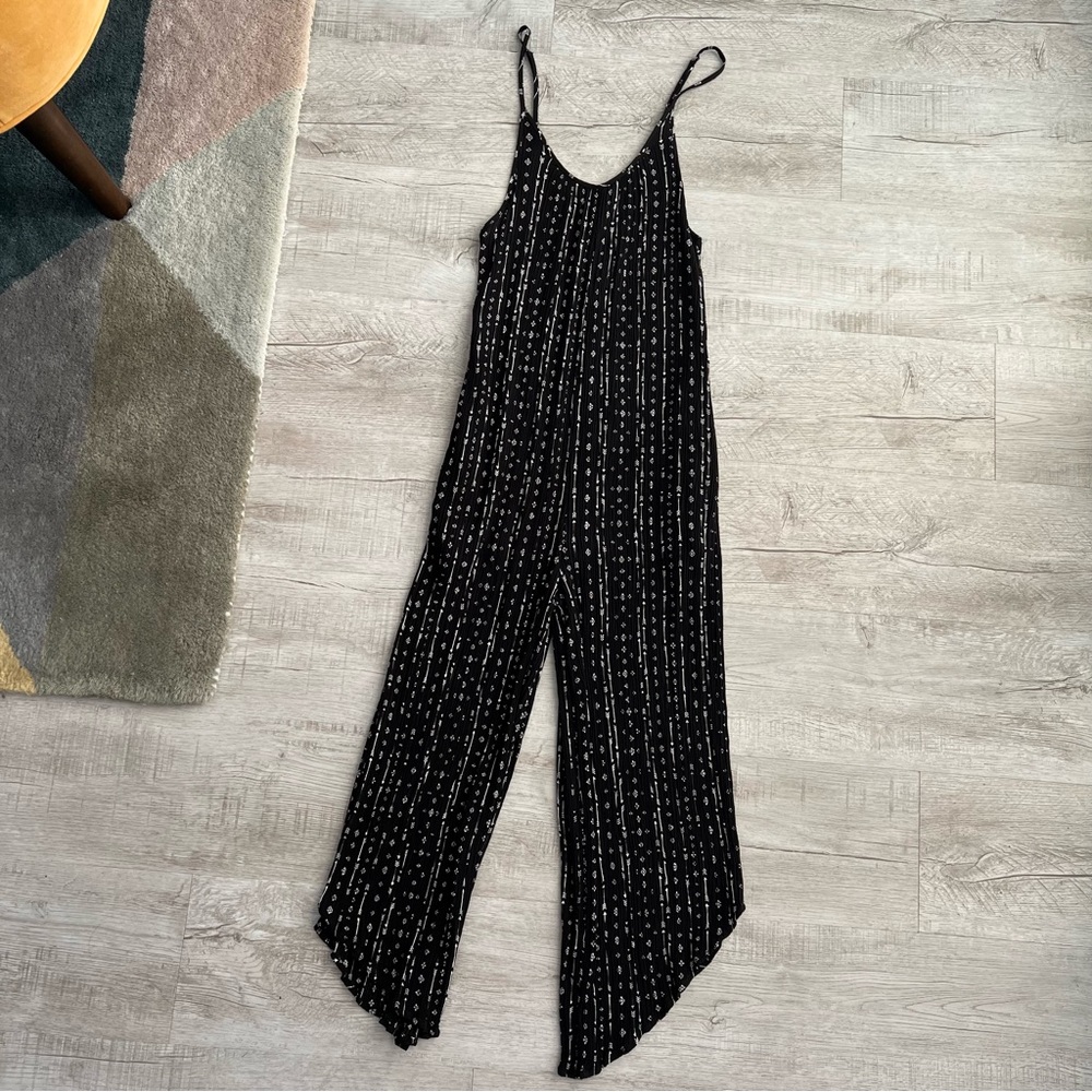 Strappy Jumpsuit Romper Black & White